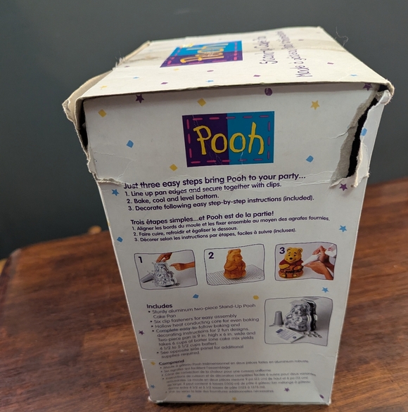 Wilton Winnie The Pooh Stand-Up Cake Pan Vintage - Picture 9 of 11